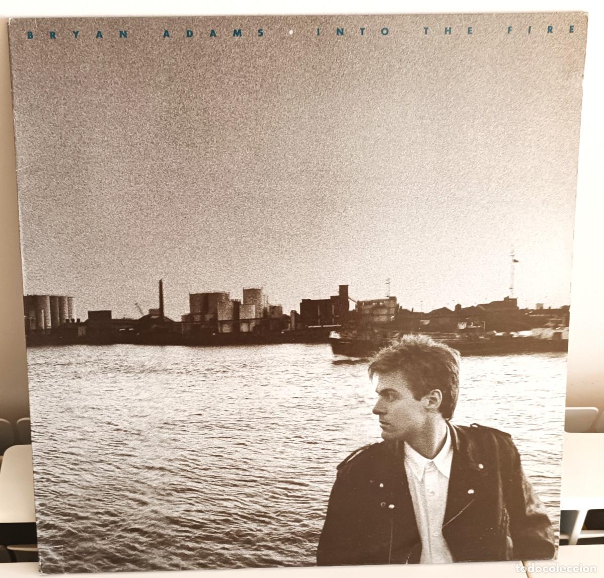 Discos de vinilo: BRYAN ADAMS - INTO THE FIRE A & M - 1987