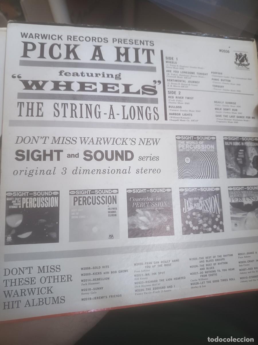 Discos de vinilo: DISCO 24 LP PICK A HIT,( FEATURING) WHEELS, USA - Foto 2