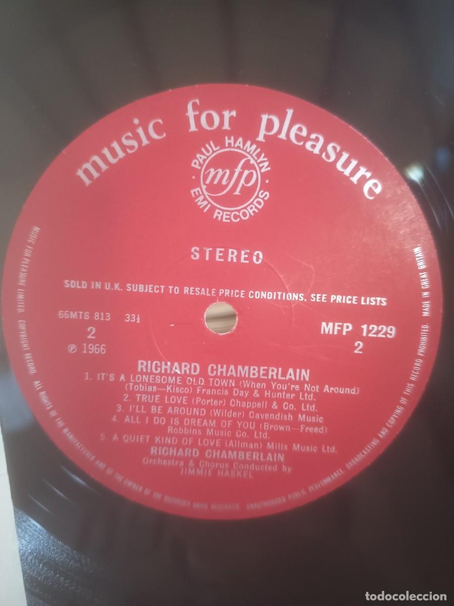 Discos de vinilo: DISCO 25 LP RICHARD CHAMBERLAIN,( ENGLAND) - Foto 3