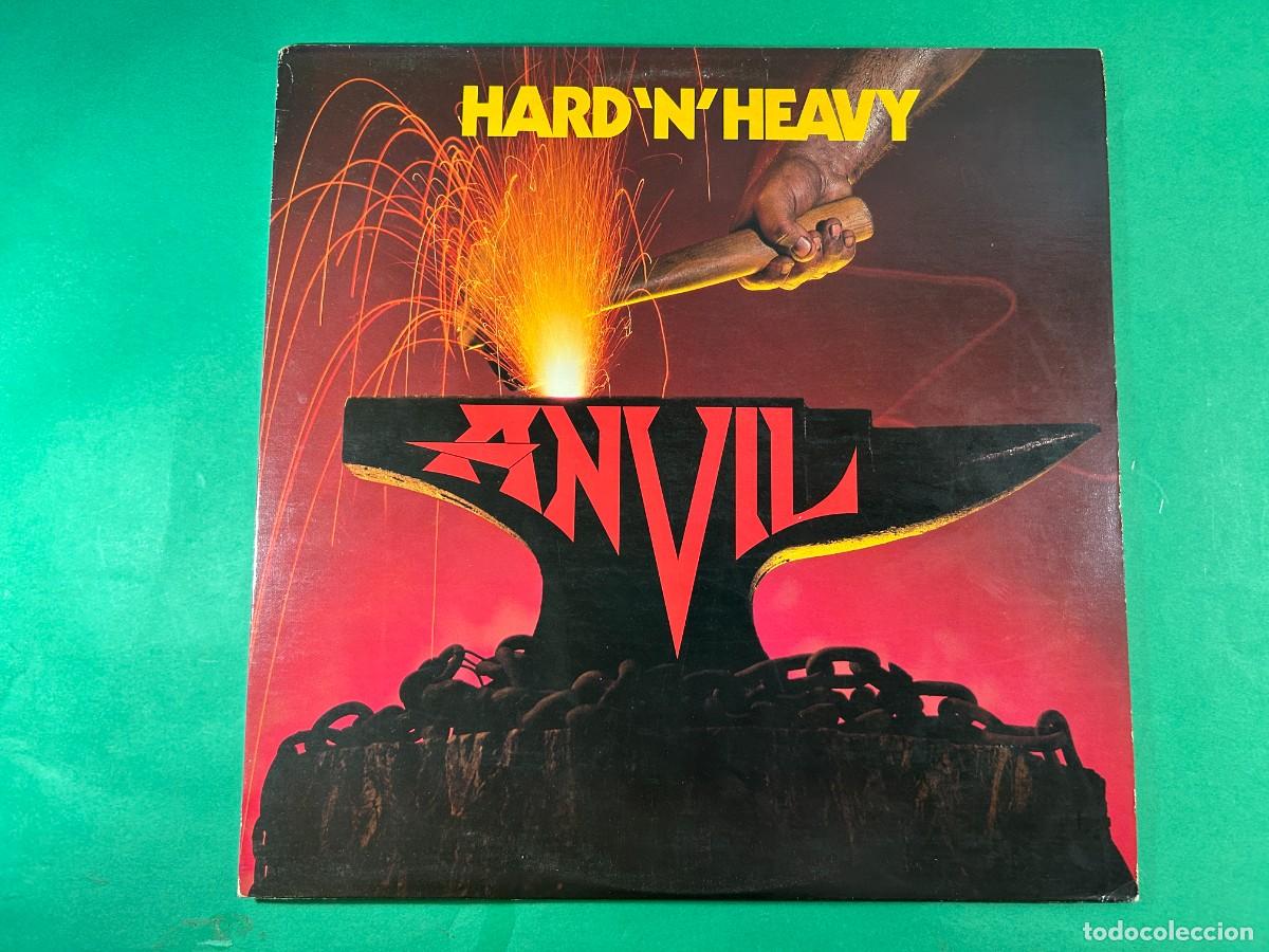 Discos de vinilo: ANVIL - HARD 'N' HEAVY - LP VINILO CANADA 1981 -