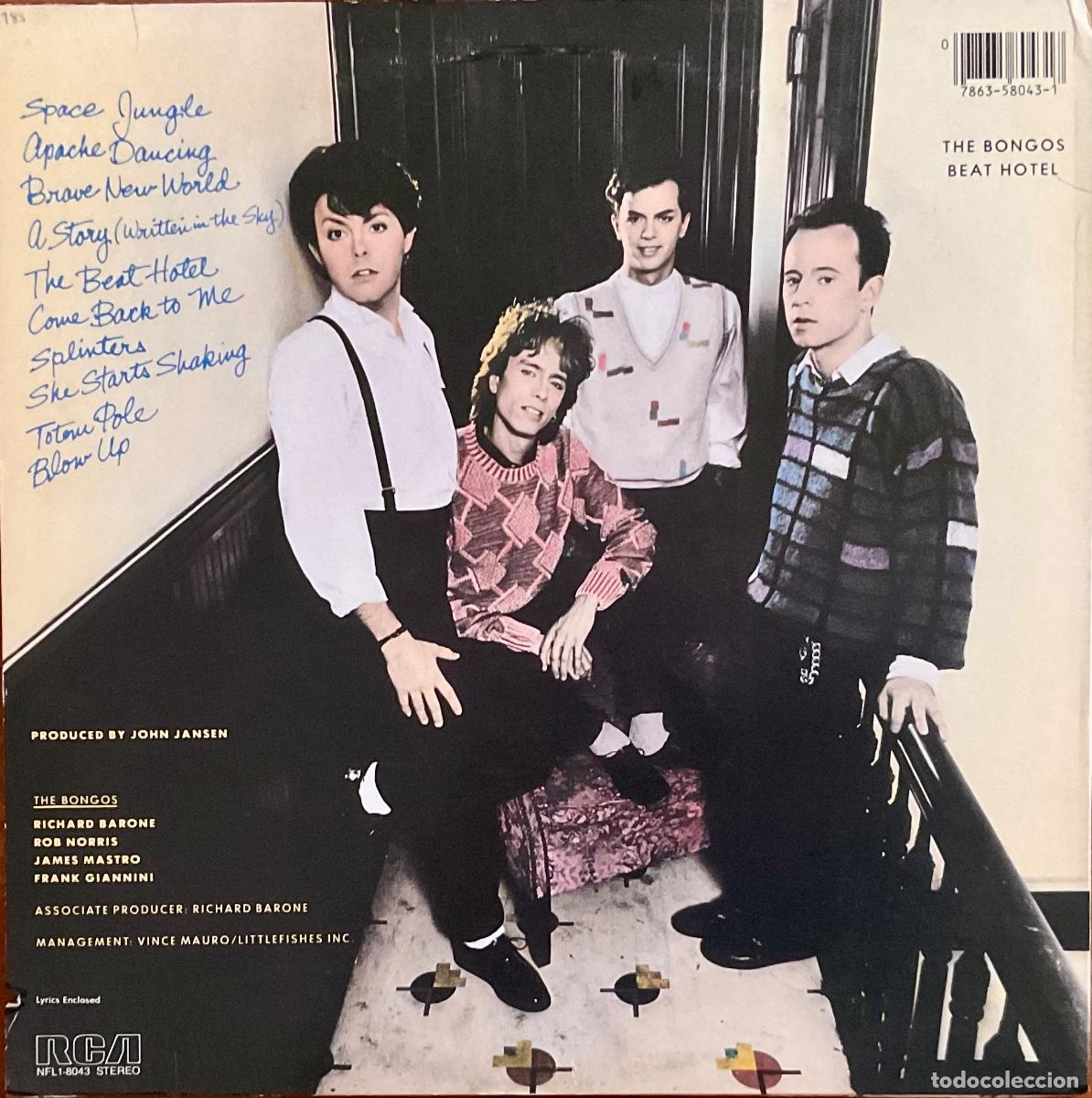 Discos de vinilo: BONGOS, THE - BEAT HOTEL - Foto 2