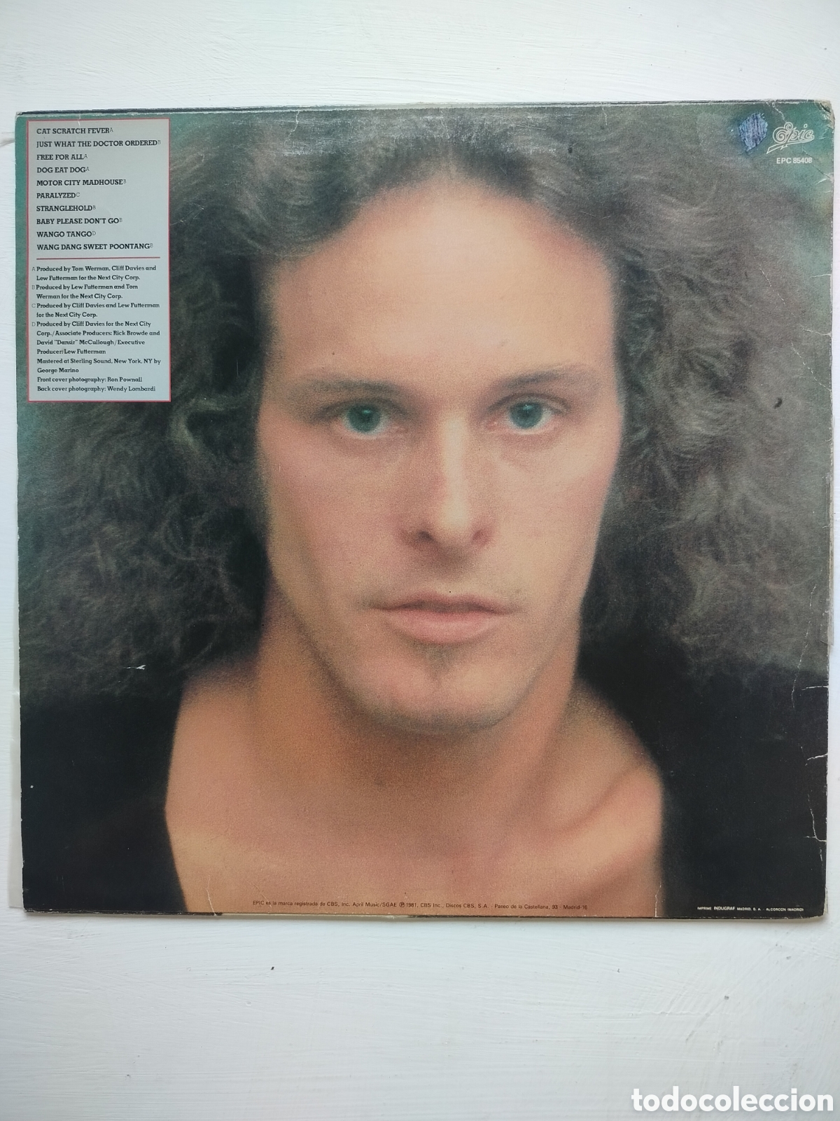 Discos de vinilo: Ted Nugent LP The Best Of - Foto 2