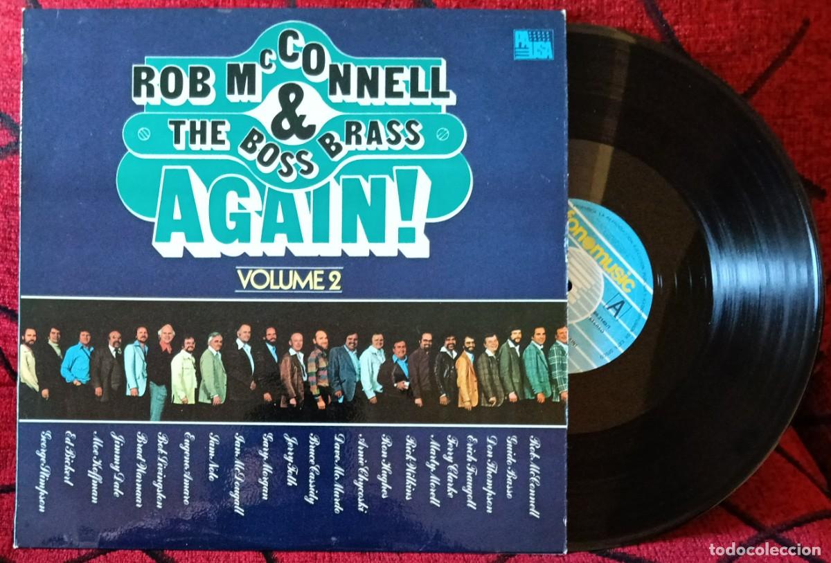 Discos de vinilo: ROB McCONNELL & THE BOSS BRASS ** Again! Volume 2 ** VINILO LP 1985