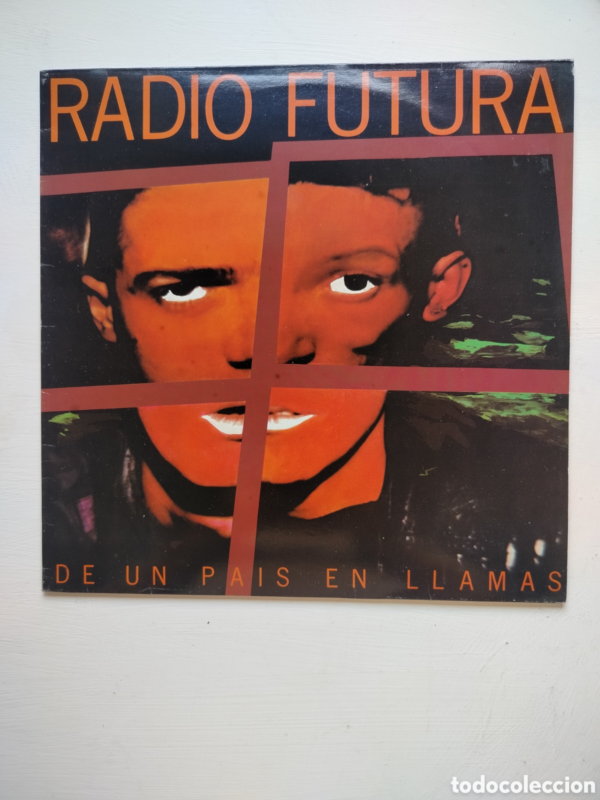 Discos de vinilo: Radio Futura LP De Un Pais En Llamas