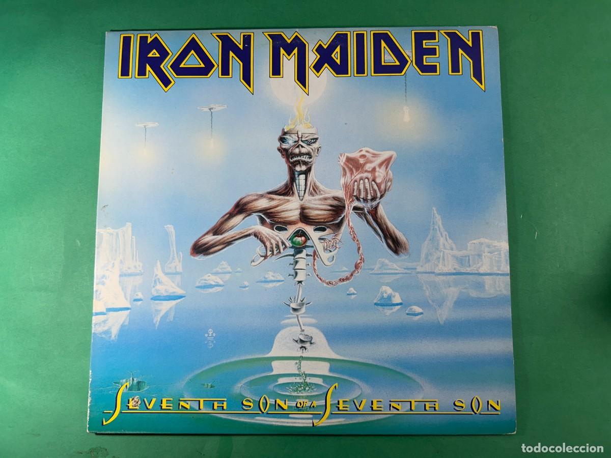 Discos de vinilo: IRON MAIDEN - SEVENTH SON OR A SEVENTH SON- LP VINILO CANADA 1988