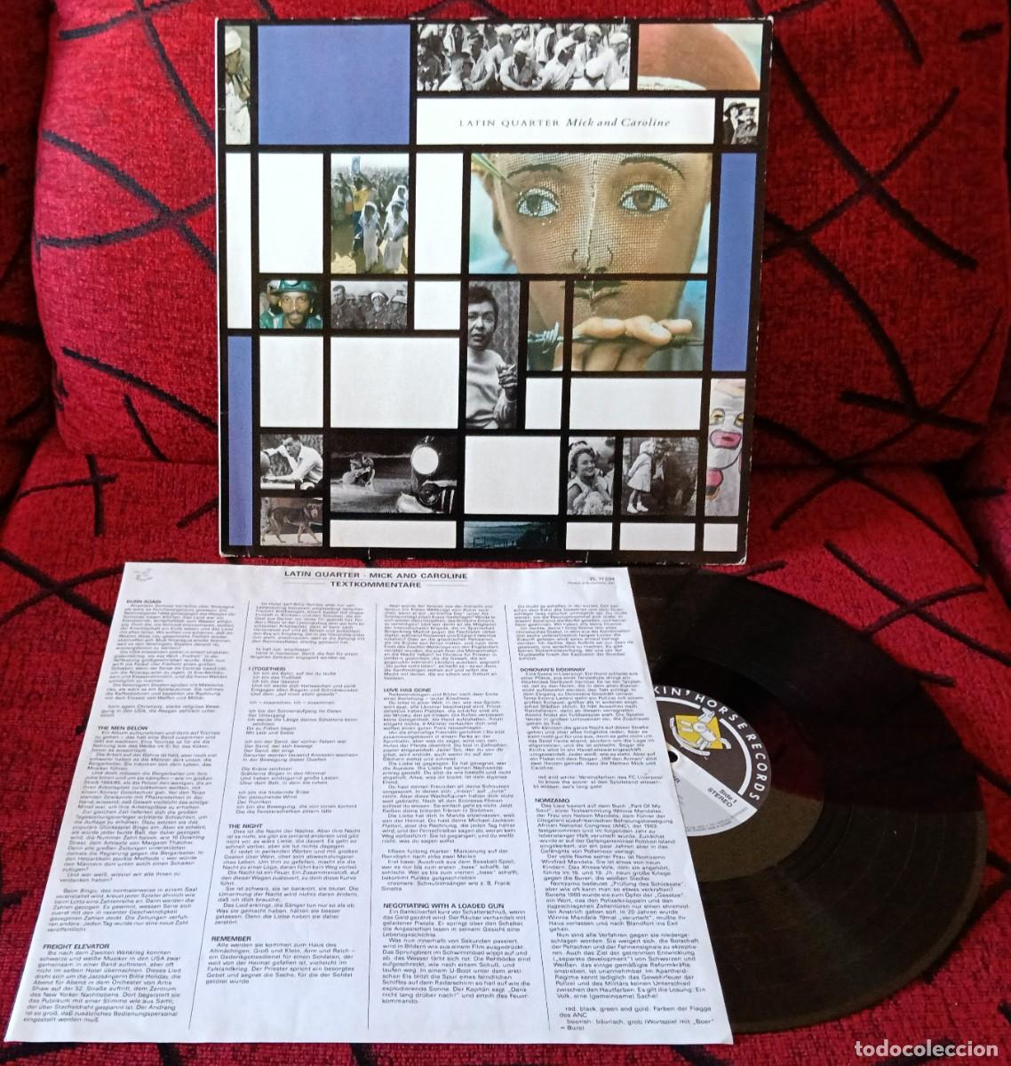 Discos de vinilo: LATIN QUARTER ** Mick And Caroline ** VINILO LP ALEMANIA 1987