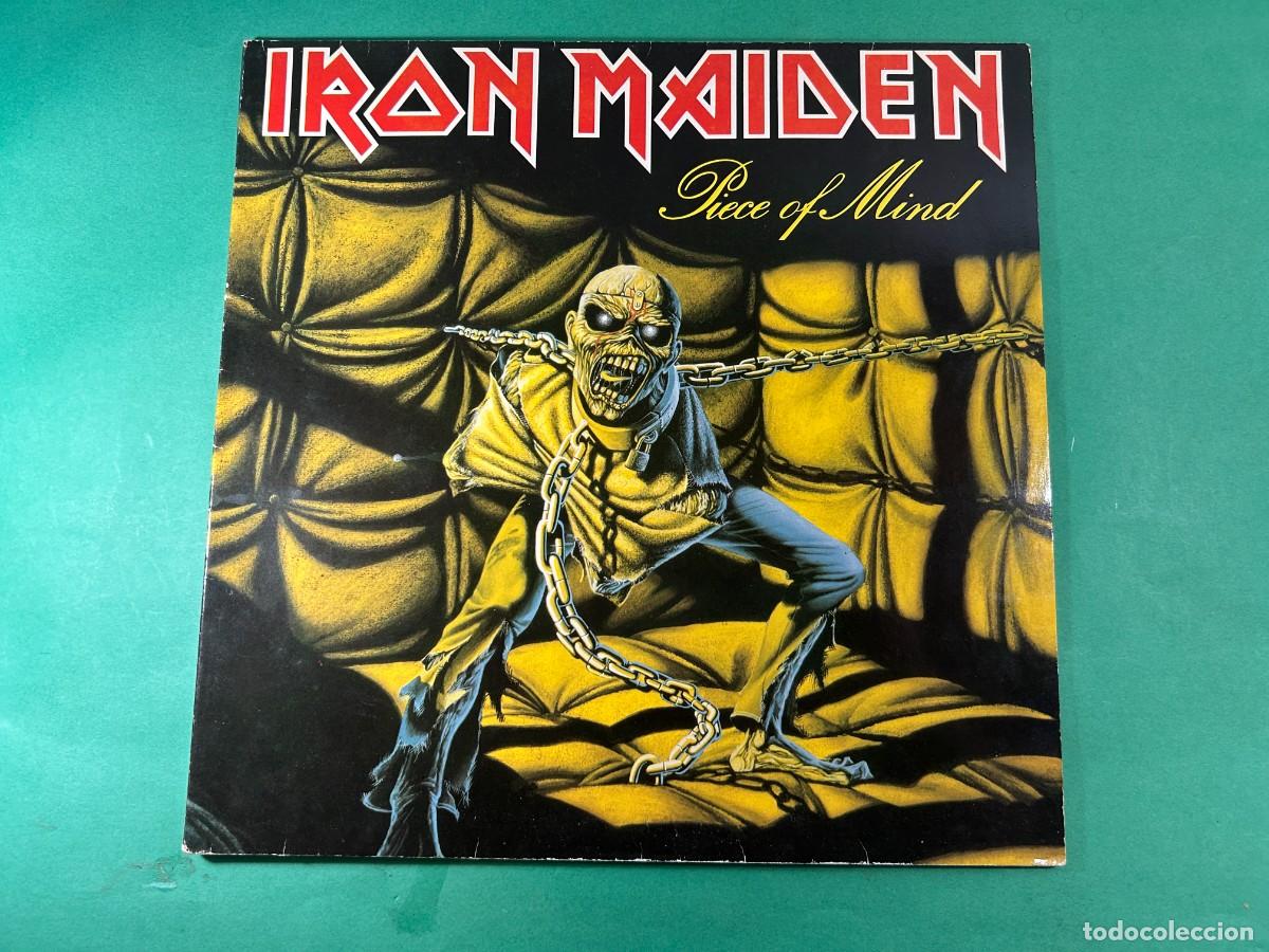 Discos de vinilo: IRON MAIDEN - PIECE OF MIND - LP VINILO GATEFOLD UK 1983
