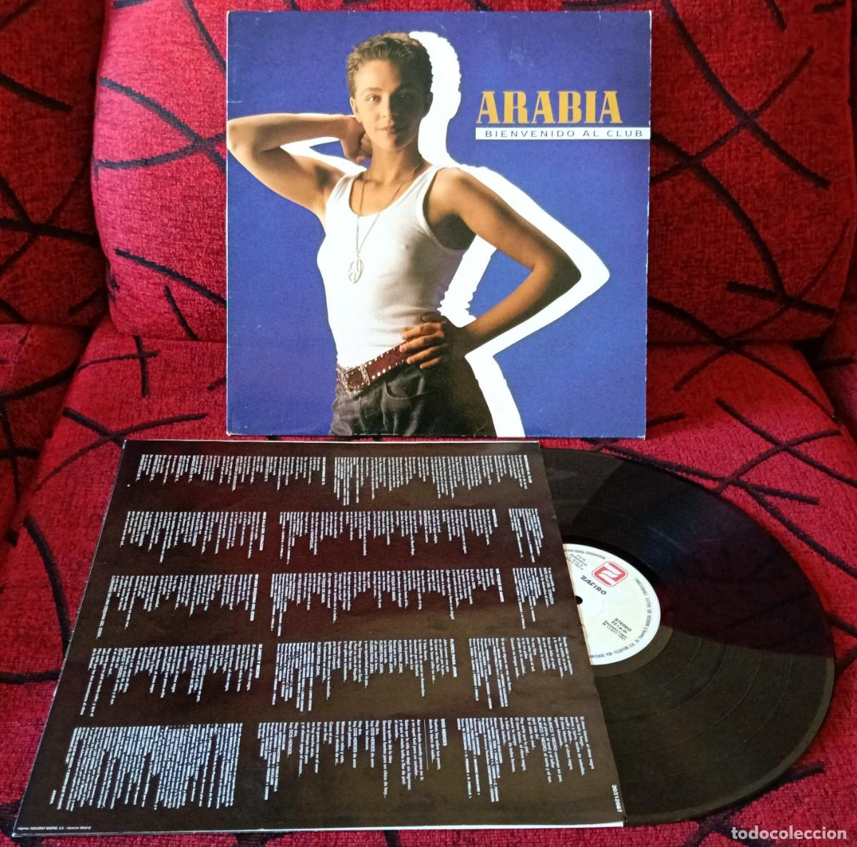 Discos de vinilo: ARABIA ** Bienvenido Al Club ** VINILO LP 1991