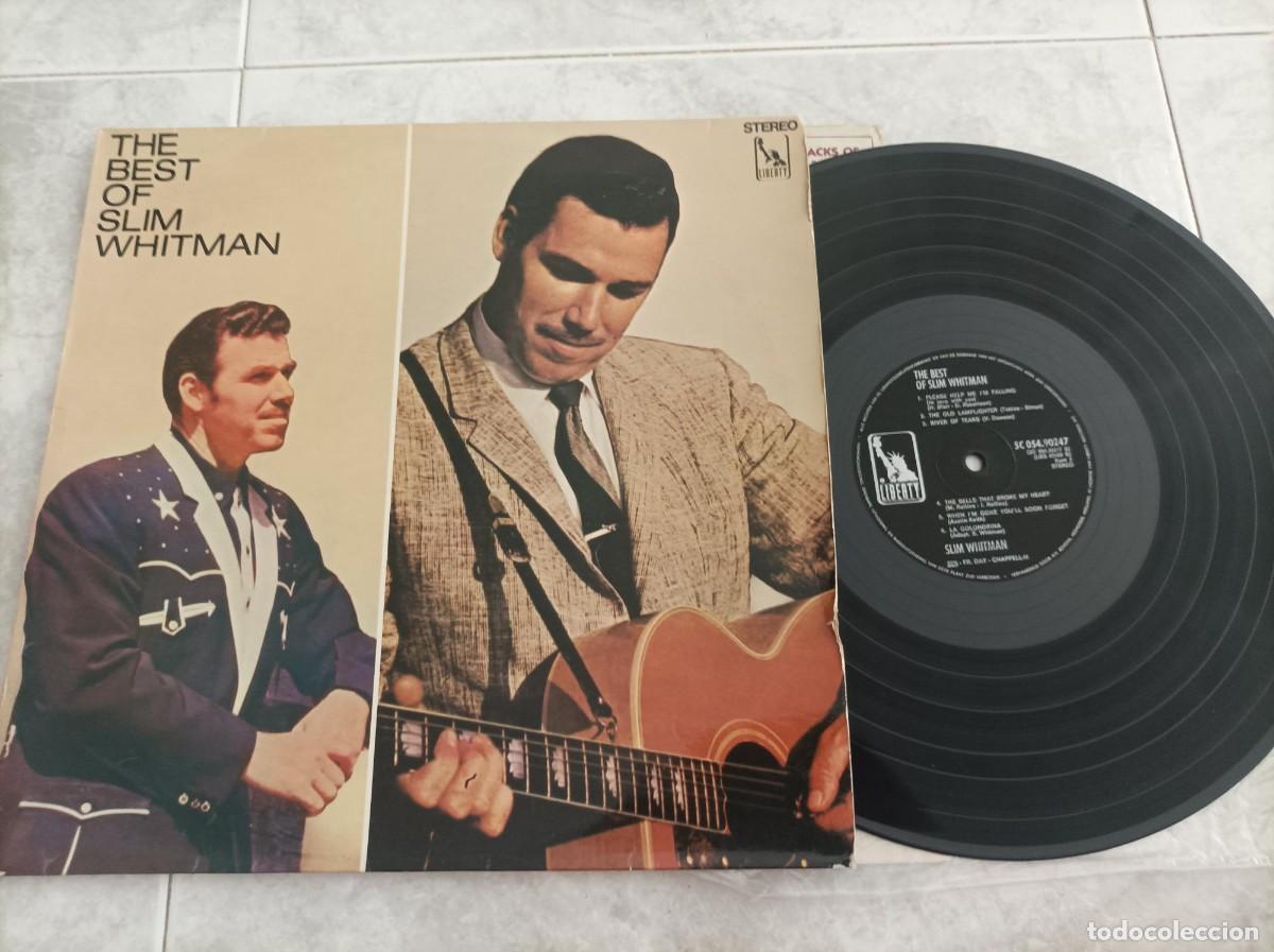 Discos de vinilo: The best of Slim Whitman lp