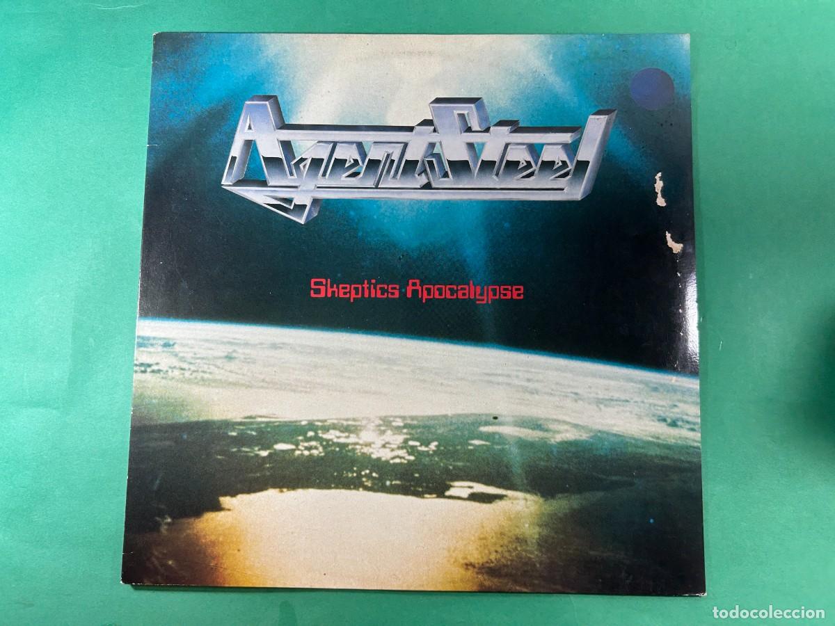 Discos de vinilo: AGENT STEEL - SKEPTICS APOCALYPSE - LP VINILO HOLANDA 1985