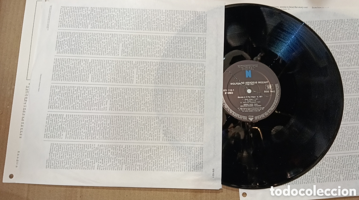 Discos de vinilo: LOTE TRES DISCOS MOZART - Foto 7