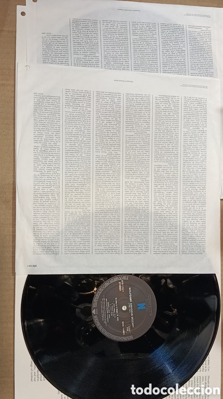 Discos de vinilo: LOTE TRES DISCOS MOZART - Foto 8
