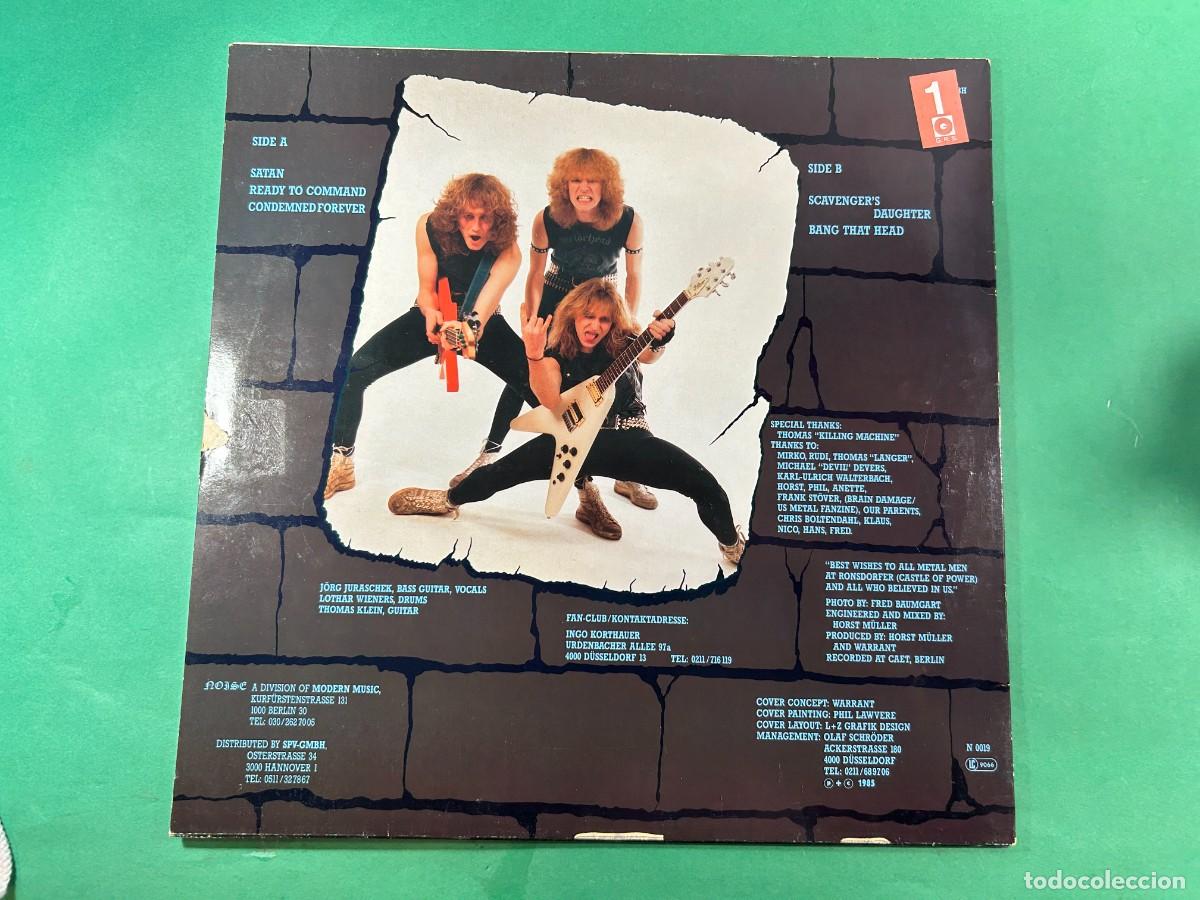 Discos de vinilo: WARRANT - FIRST STRIKE - LP VINILO GERMANY 1985 - Foto 2
