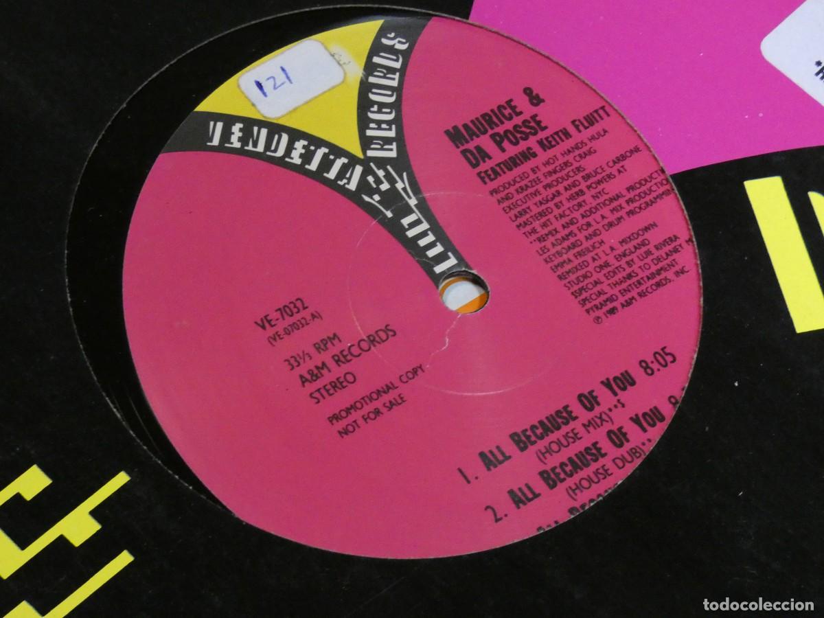 Discos de vinilo: ARKANSAS1980 LOTT777 MAXI SINGLE ESTADO CORRECT&Iacute;SIMO MAURICE & DA POSSE