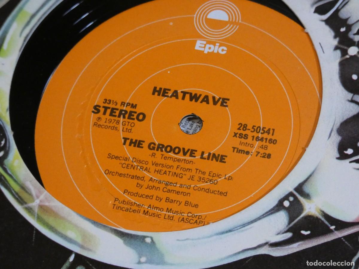 Discos de vinilo: ARKANSAS1980 LOTT777 MAXI SINGLE ESTADO CORRECT&Iacute;SIMO HEATWAVE THE GROOVE LINE