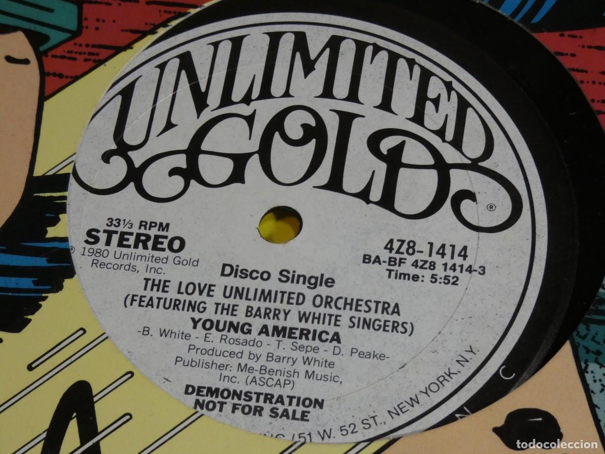 Dischi in vinile: ARKANSAS1980 LOTT777 MAXI SINGLE ESTADO CORRECT&Iacute;SIMO THE LOVE UNLIMITED ORCHESTRA