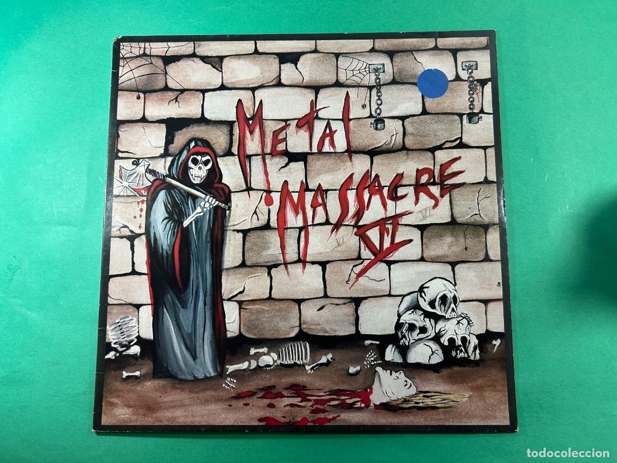 Discos de vinilo: METAL MASSACRE VI - LP VINILO GERMANY 1985