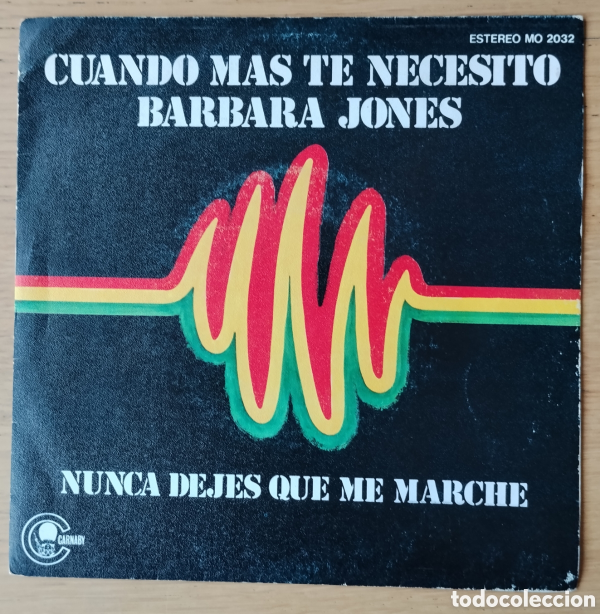 Discos de vinilo: BARBARA JONES : &rdquo;JUST WHEN I NEEDED TOU MOST/ NEVER LET ME GO&rdquo; SINGLE VINILO 1981 - REGGAE