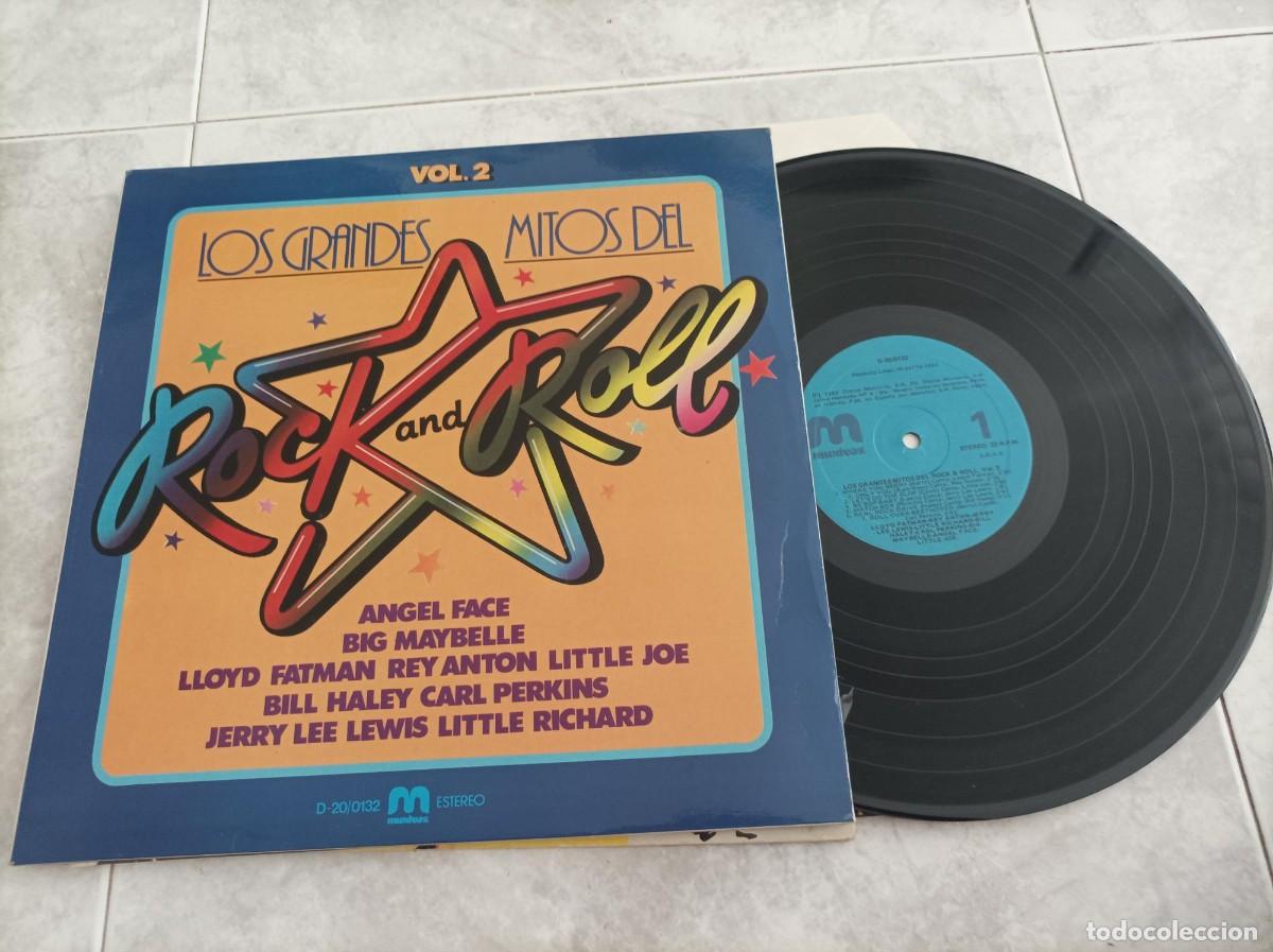 Discos de vinilo: Los grandes mitos del rock and roll lp