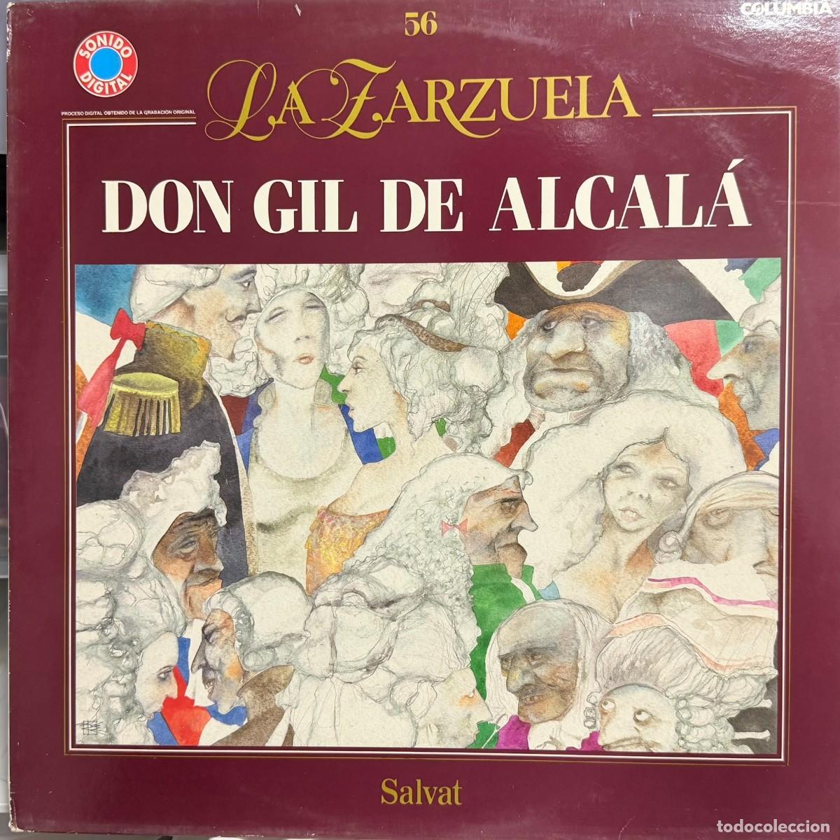 Discos de vinilo: Salvat ● La Zarzuela - N&ordm; 56 - D. Gil de Alcal&aacute; ● Lp