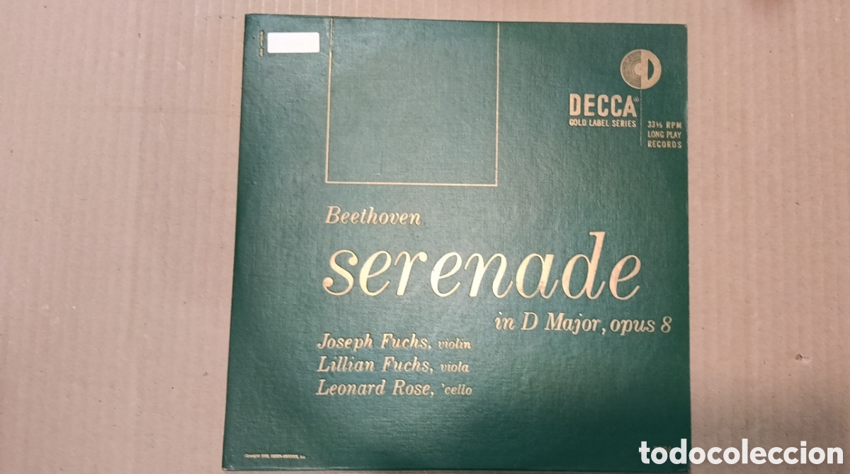 Discos de vinilo: LOTE DOS DISCOS BEETHOVEN - Foto 2