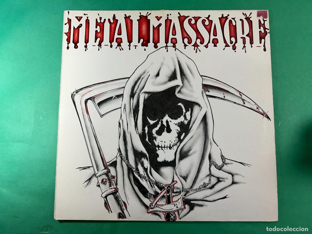 Discos de vinilo: METAL MASSACRE IV - LP VINILO GERMANY 1984