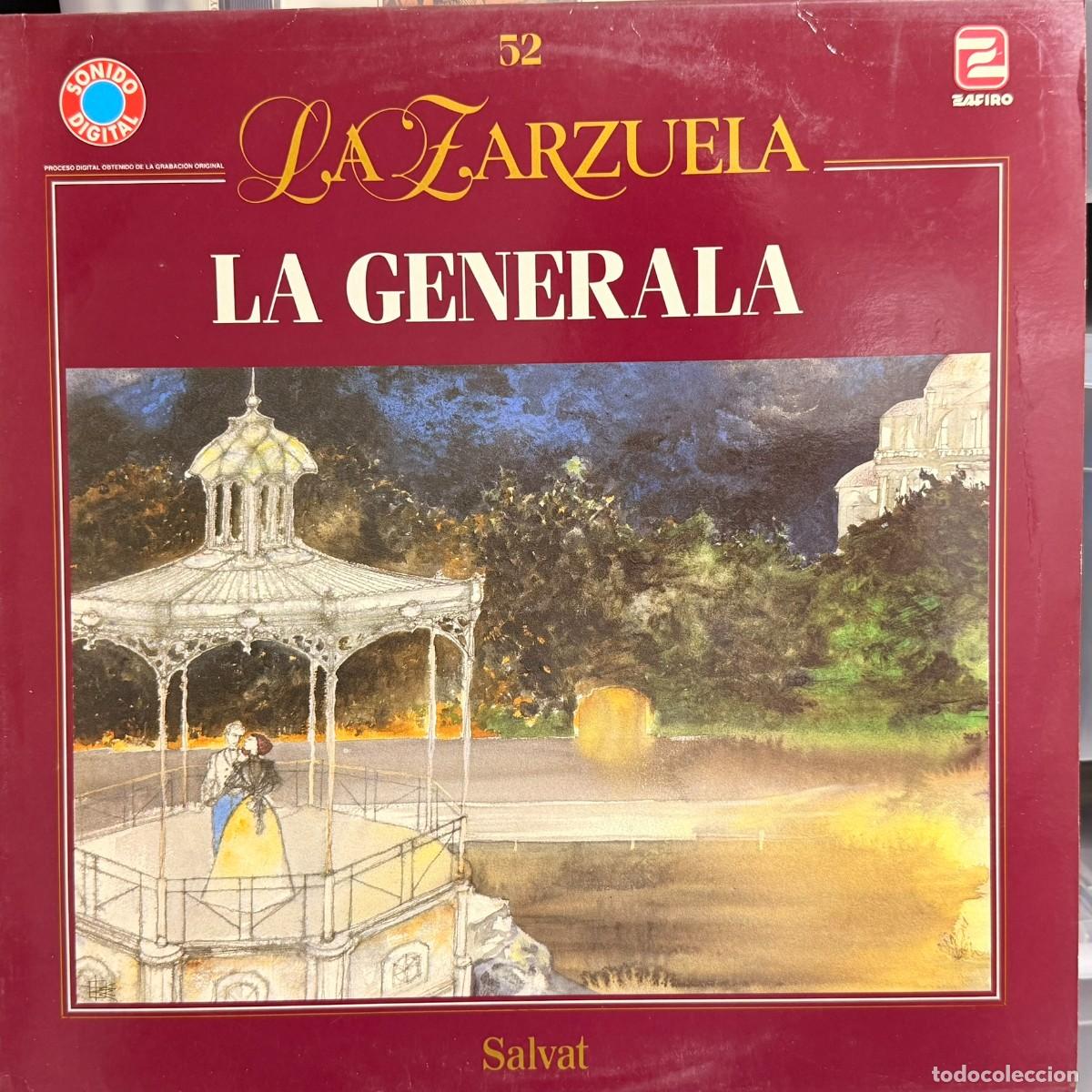Discos de vinilo: Salvat ● La Zarzuela - N&ordm; 52 - La Generala ● Lp