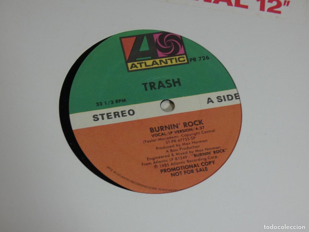 Vinyl records: ARKANSAS1980 LOTT777 MAXI SINGLE ESTADO CORRECT&Iacute;SIMO TRASH BURNIN' ROCK