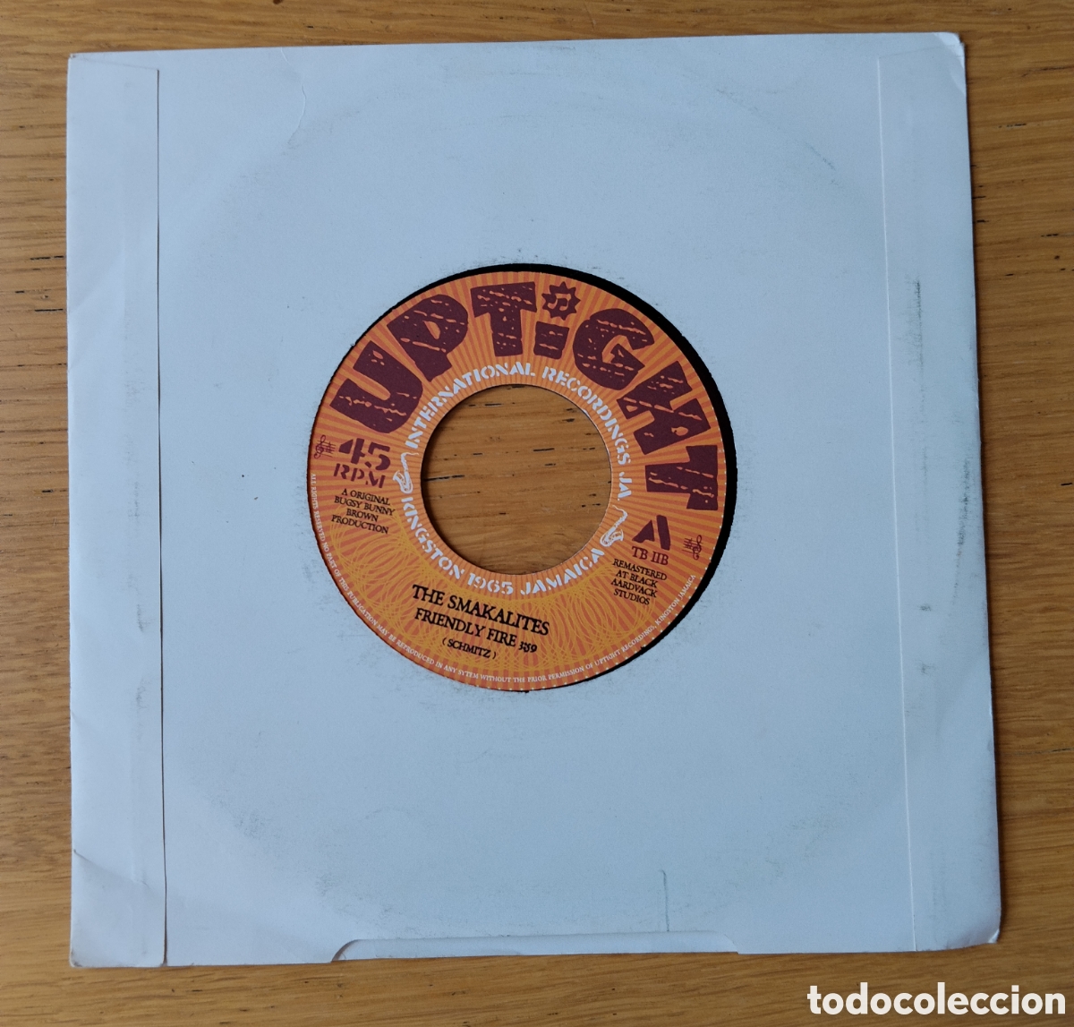 Discos de vinilo: THE SMAKALITES/ MJR : &rdquo;FRIENDLY FIRE/ THINGS TODAY&rdquo; SINGLE VINILO 2006 - SKA - LATIN JAZZ