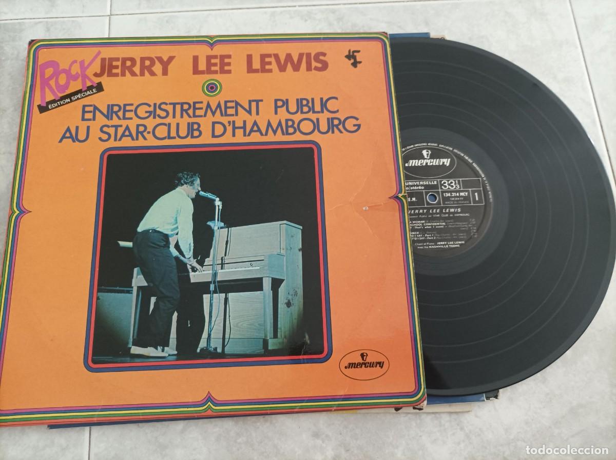 Discos de vinilo: Jerry Lee Lewis concierto en directo lp