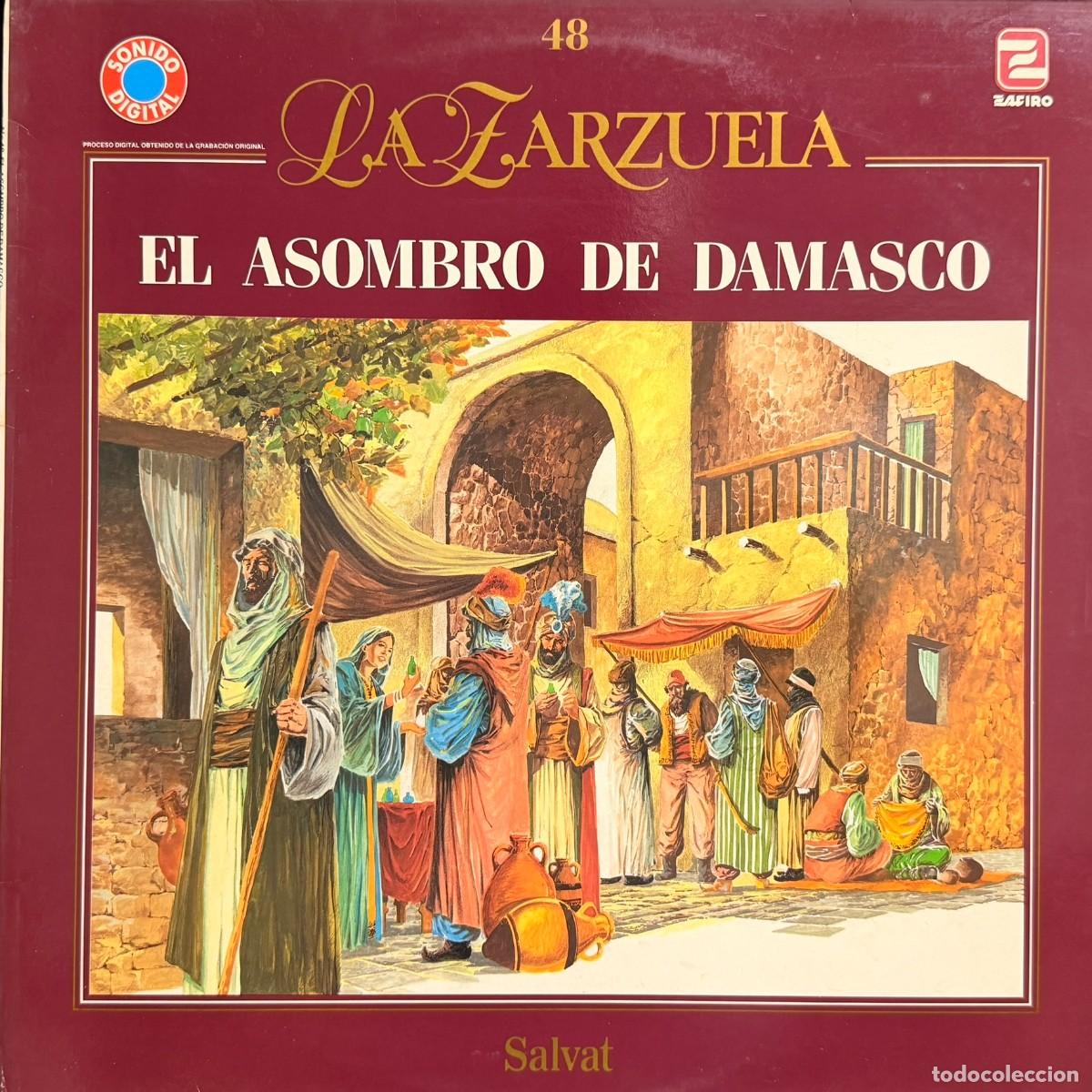 Discos de vinilo: Salvat ● La Zarzuela - N&ordm; 48 - El Asombro de Damasco ● Lp