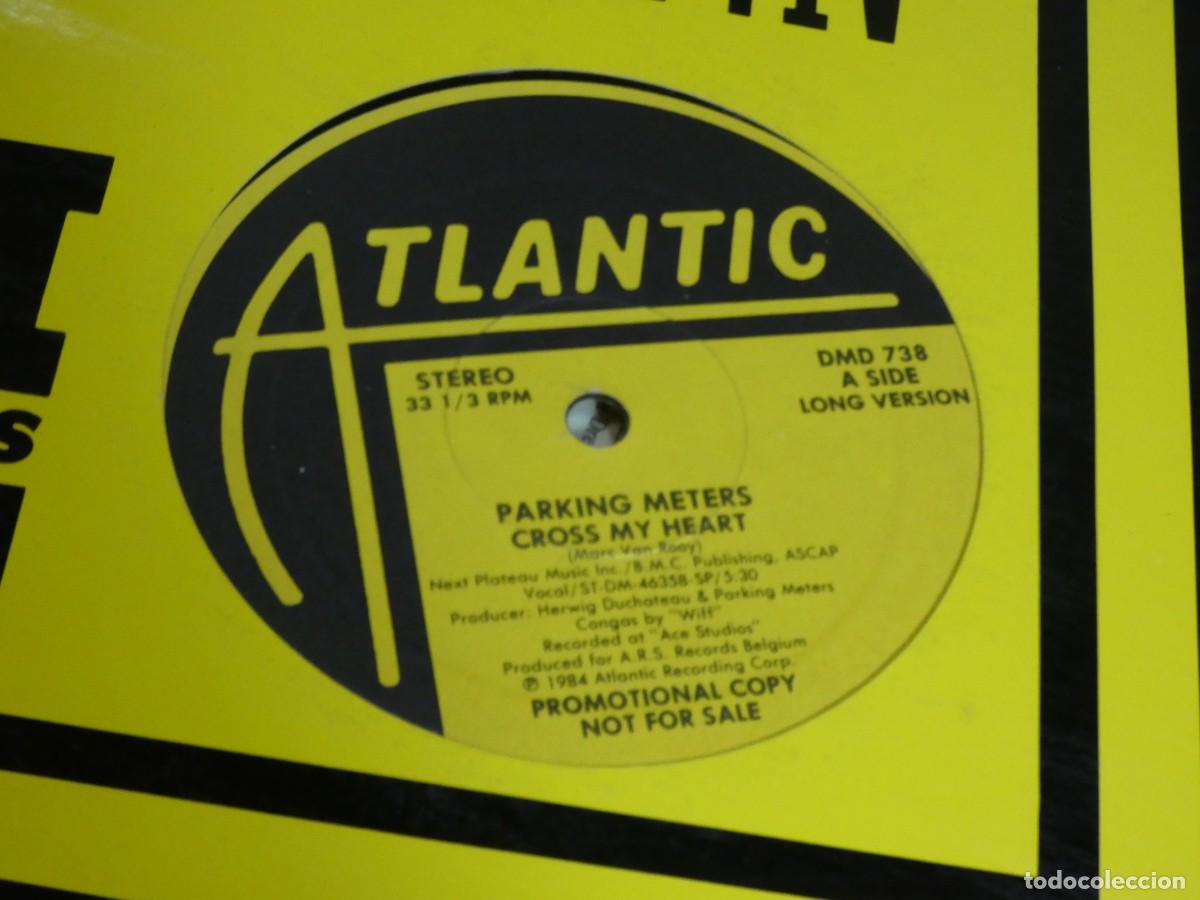 Dischi in vinile: ARKANSAS1980 LOTT777 MAXI SINGLE ESTADO CORRECT&Iacute;SIMO PARKING METERS CROSS MY HEART