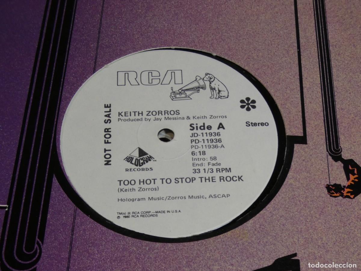 Dischi in vinile: ARKANSAS1980 LOTT777 MAXI SINGLE ESTADO CORRECT&Iacute;SIMO KEITH ZORROS