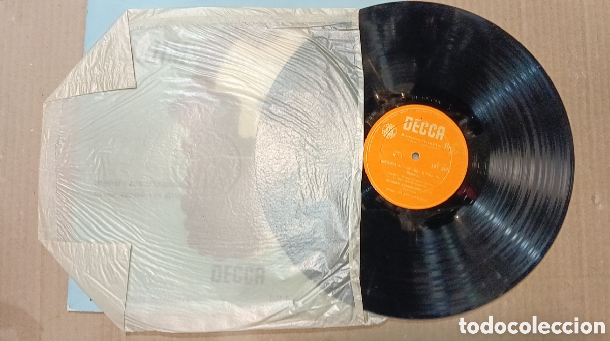 Discos de vinilo: LOTE DOS DISCOS BRAHMS - Foto 4