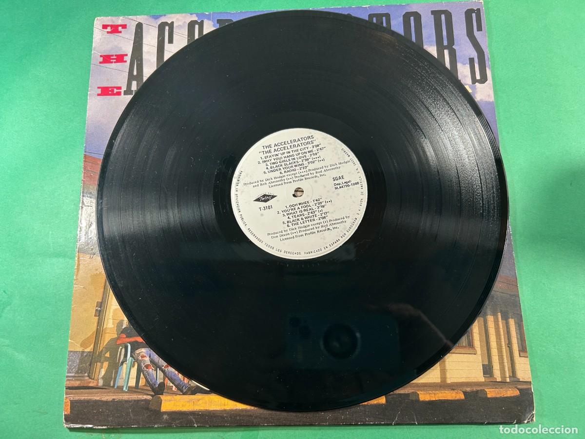 Discos de vinilo: THE ACCELERATORS - THE ACCELERATORS - LP VINILO ESPA&Ntilde;A 1988 - Foto 3