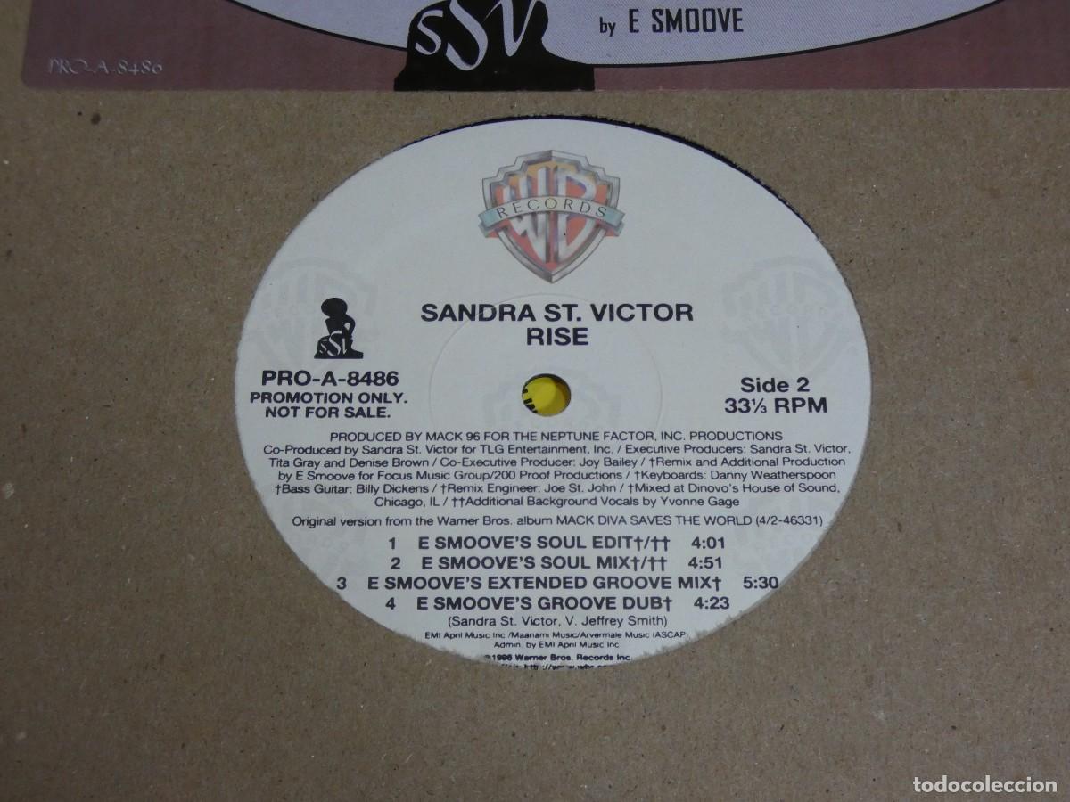 Discos de vinilo: ARKANSAS1980 LOTT777 MAXI SINGLE ESTADO CORRECT&Iacute;SIMO SANDRA ST. VICTOR