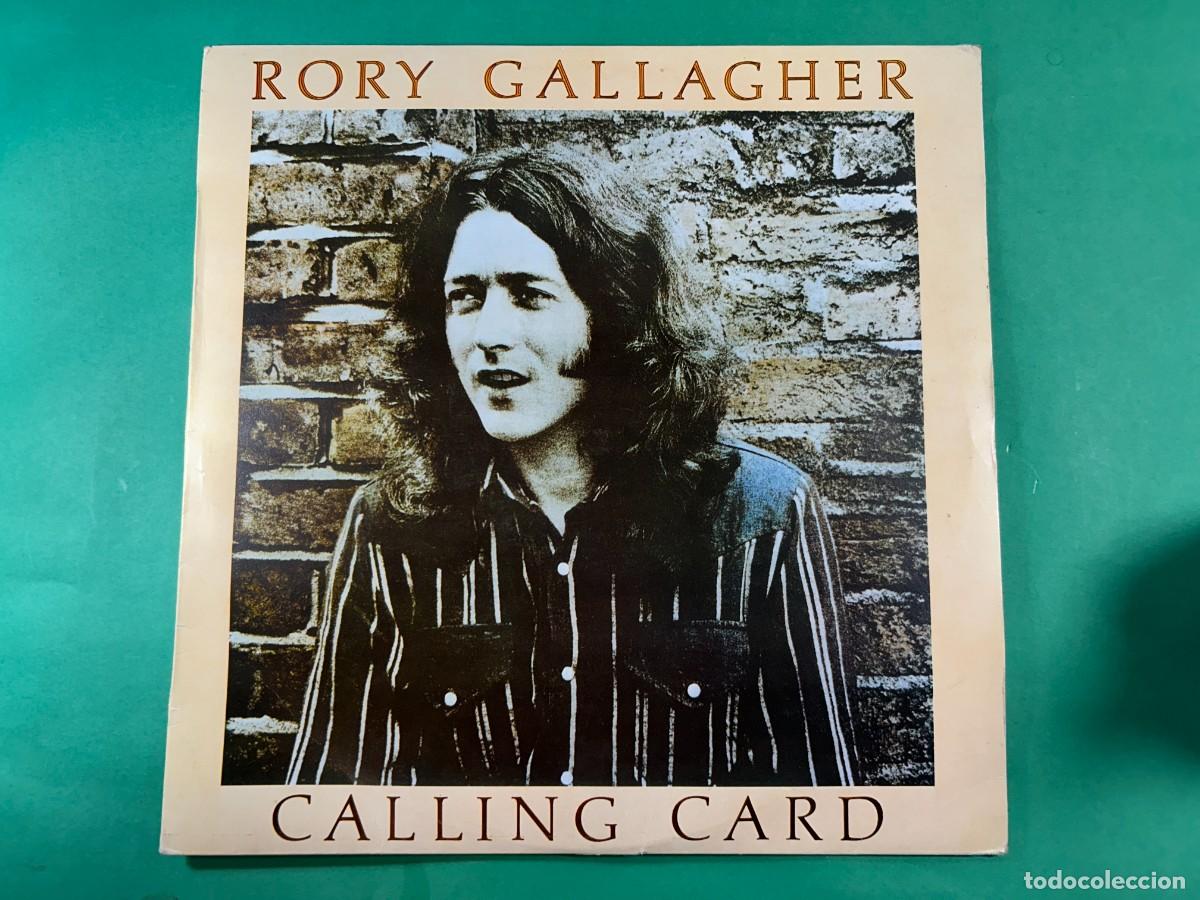 Discos de vinilo: RORY GALLAGHER - CALLING CARD - LP VINILO ESPA&Ntilde;A 1976 - Foto 1