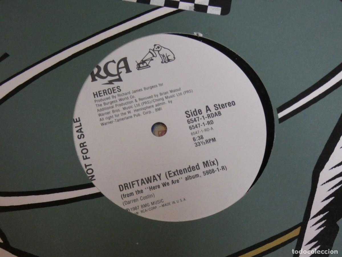 Discos de vinilo: ARKANSAS1980 LOTT777 MAXI SINGLE ESTADO CORRECT&Iacute;SIMO HEROES DRIFTAWAY