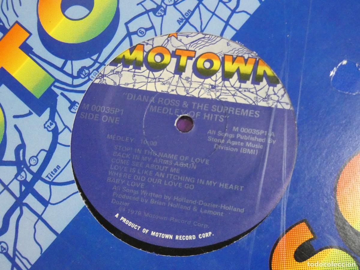 Discos de vinilo: ARKANSAS1980 LOTT777 MAXI SINGLE ESTADO CORRECT&Iacute;SIMO DIANA ROSS & THE SUPREMES