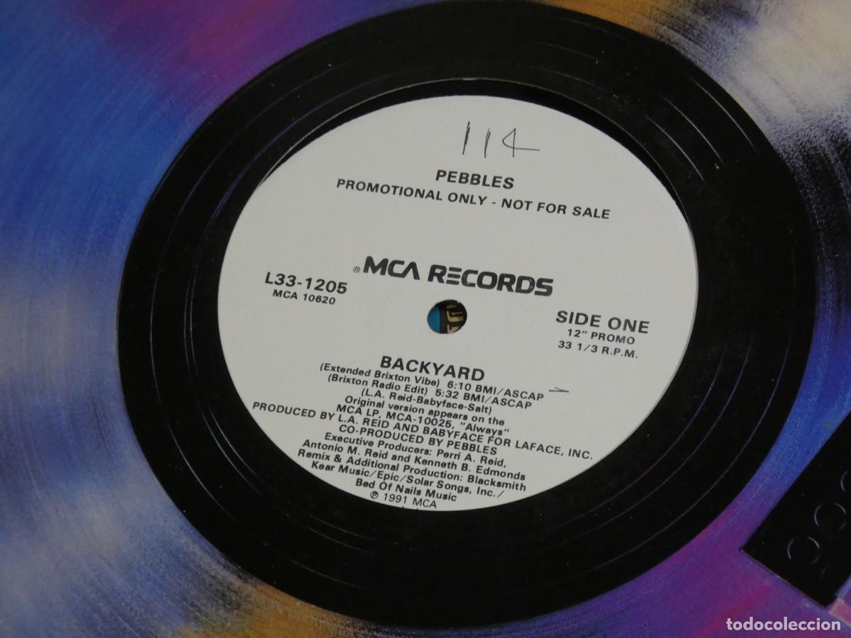 Discos de vinilo: ARKANSAS1980 LOTT777 MAXI SINGLE ESTADO CORRECT&Iacute;SIMO PEBBLES MACKYARD