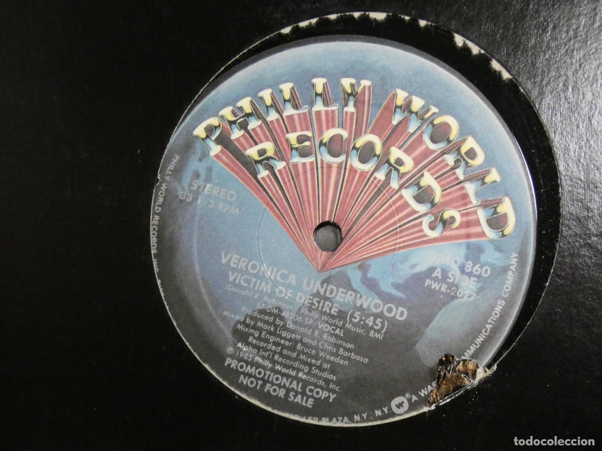 Discos de vinilo: ARKANSAS1980 LOTT777 MAXI SINGLE ESTADO CORRECT&Iacute;SIMO VERONICA UNDERWOOD