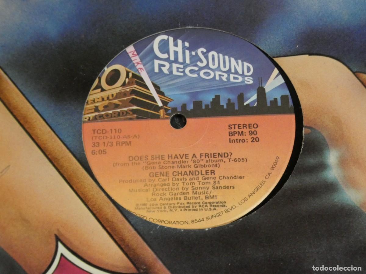 Discos de vinilo: ARKANSAS1980 LOTT777 MAXI SINGLE LEVE USO AUN CORRECTO GENE CHANDLER