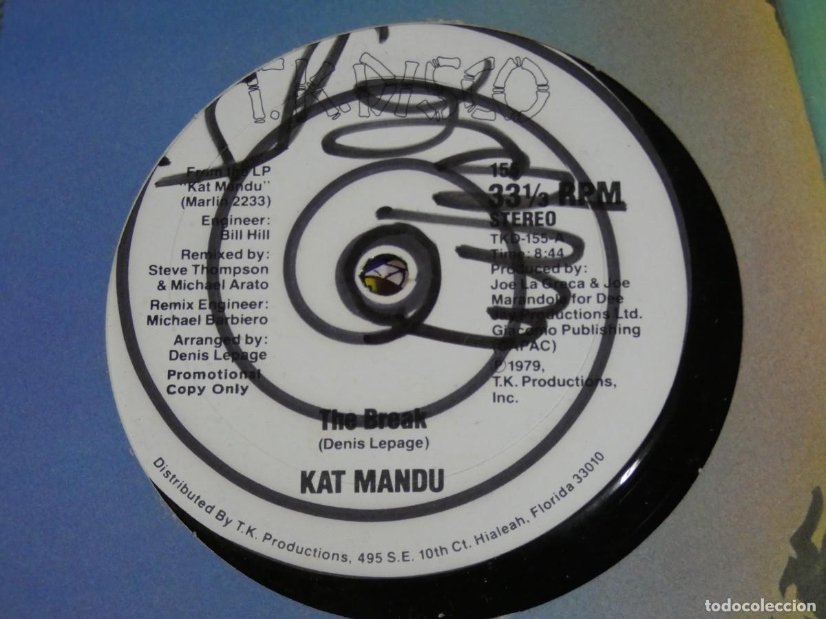 Discos de vinilo: ARKANSAS1980 LOTT777 MAXI SINGLE LEVE USO AUN CORRECTO THE BREAK KAT MANDU