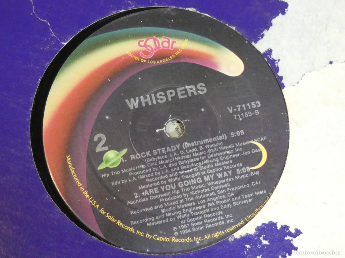 Discos de vinilo: ARKANSAS1980 LOTT777 MAXI SINGLE LEVE USO AUN CORRECTO WHISPERS