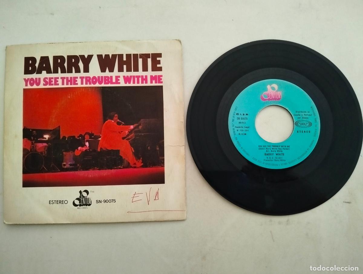 Discos de vinilo: DISCO SINGLE, BARRY WHITE