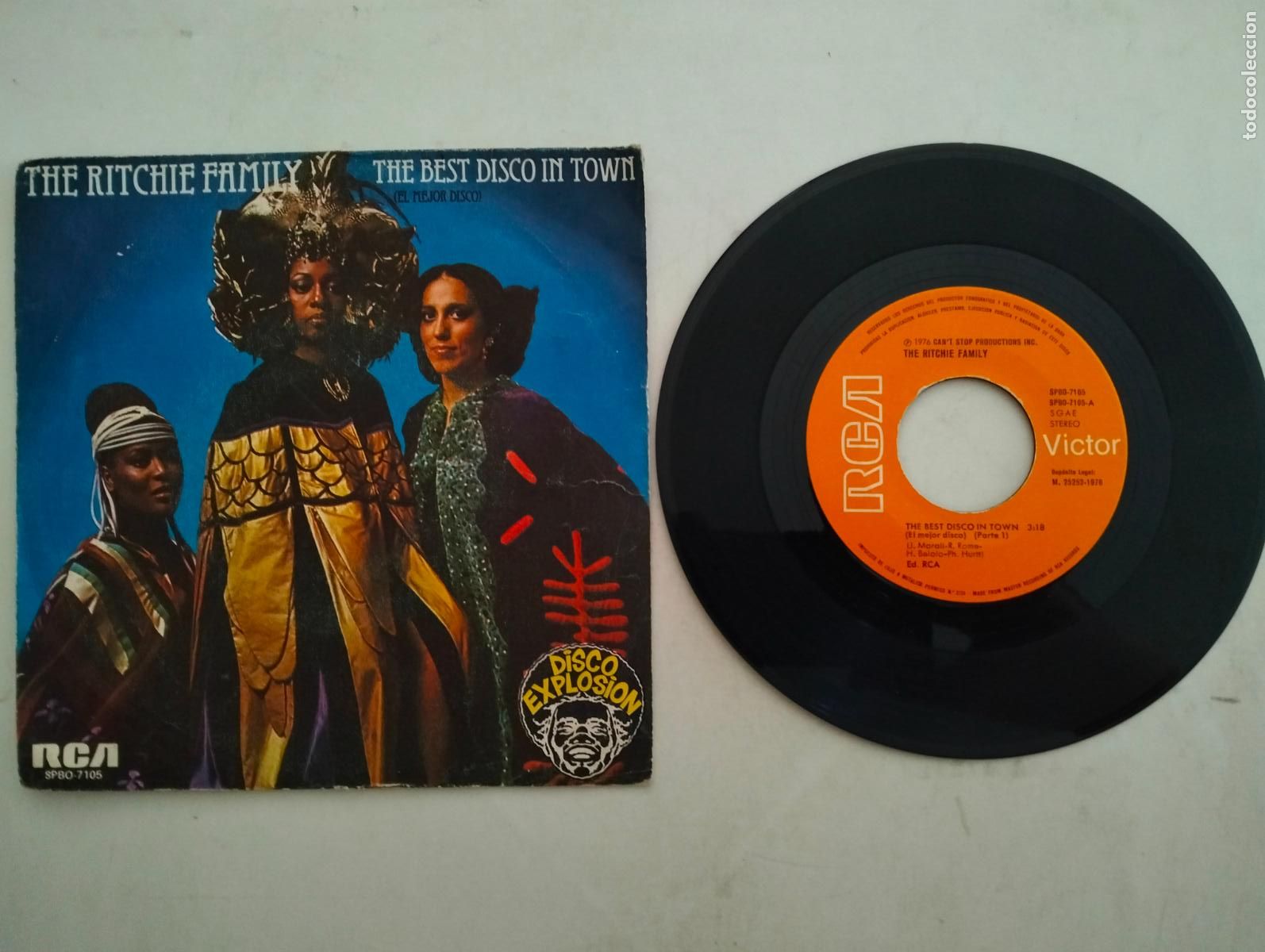 Discos de vinilo: DISCO SINGLE, THE RITCHIE FAMILY - Foto 1