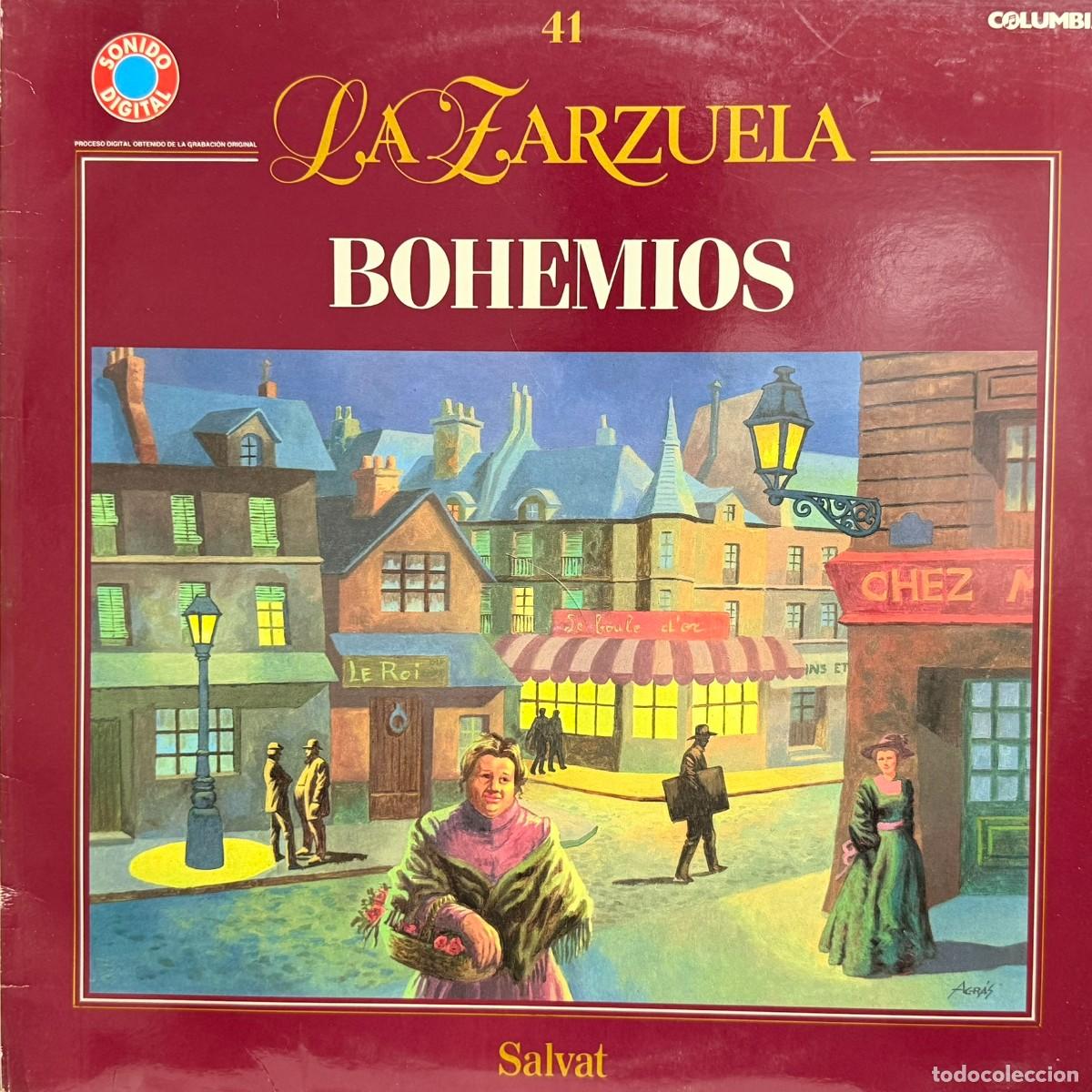 Discos de vinilo: Salvat ● La Zarzuela - N&ordm; 41 - Bohemios ● Lp