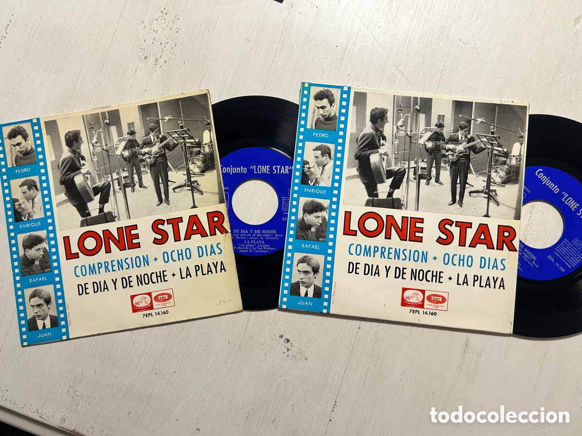 Discos de vinilo: LONE STAR 2 EP COMPRENSION +3 1965 LA VOZ DE SU AMO