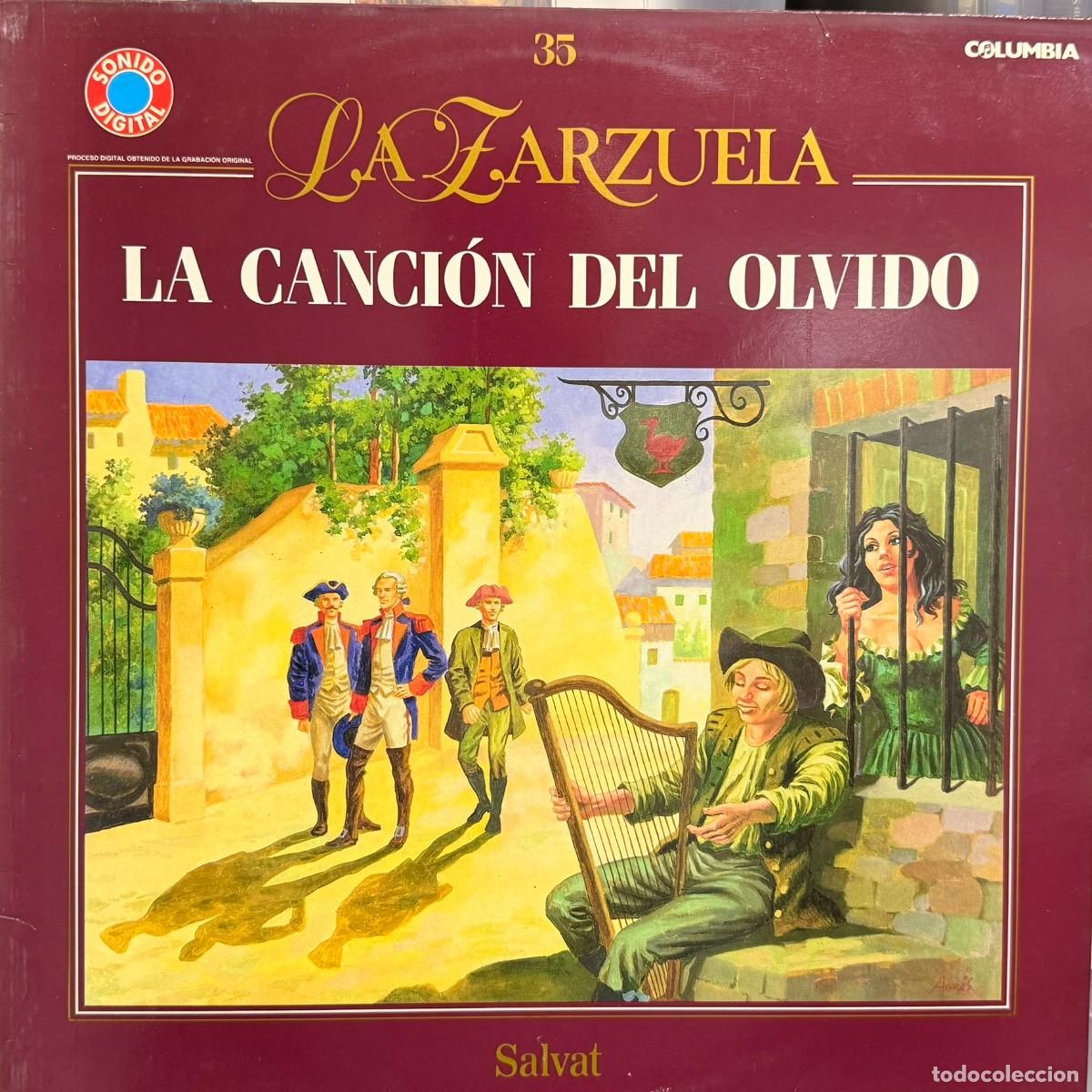 Discos de vinilo: Salvat ● La Zarzuela - N&ordm; 35 - LA Canci&oacute;n del Olvido ● Lp