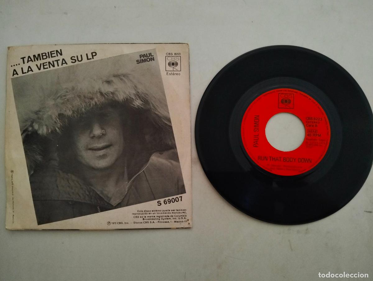 Discos de vinilo: DISCO SINGLE, PAUL SIMON, DUNCAN - Foto 2
